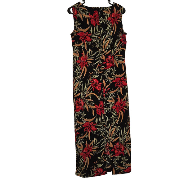 Kathie Lee Collection Womens Career Casual Sleeveless Floral Maxi Dress Sz S 4/6 - Picture 3 of 8